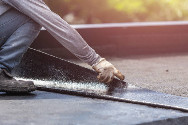 Professional Basement Waterproofing technician working in Mount Arlington, NJ